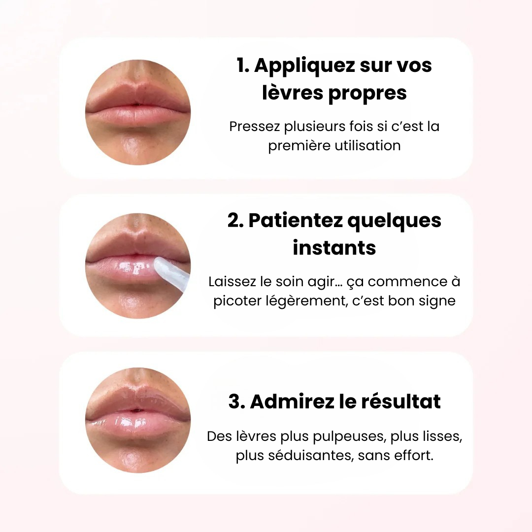 Repulpeur Lèvres – Effet injection sans aiguille