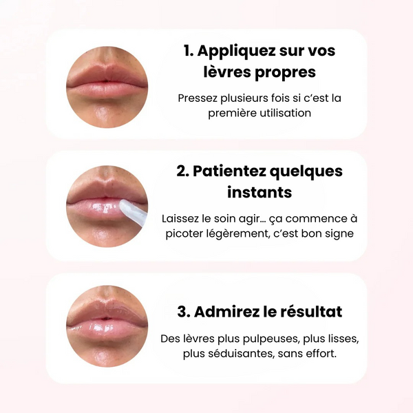 Repulpeur Lèvres – Effet injection sans aiguille