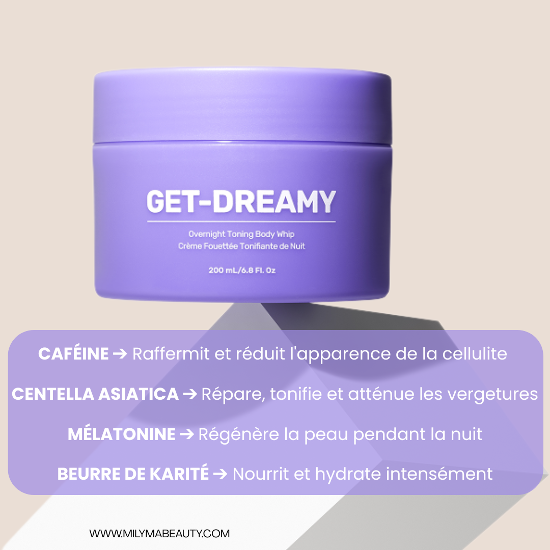 DreamBody - Crème Raffermissante Anti Cellulite & Vergetures