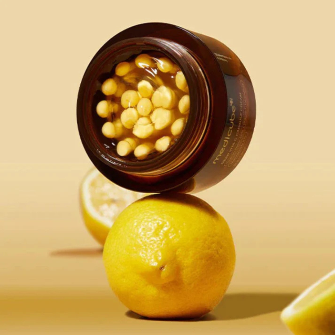 Vitamine C Capsule Crème – Éclat, Hydratation, Correction