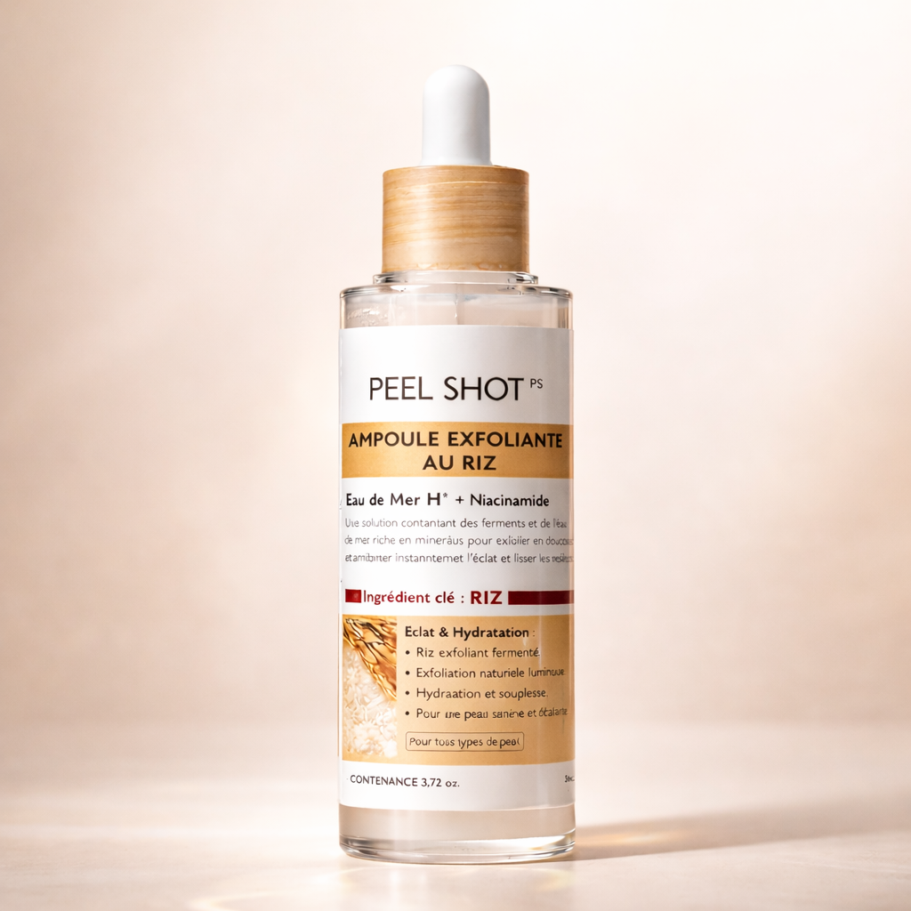 Exfolie ta peau sans la brûler – Peeling doux au riz pour peaux sensibles